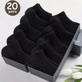 Kit com 10/20/30/40/50 Pares de Meias Masculinas de Cano Baixo – Ultra Respiráveis, Antitranspirantes e Ideais para o Verão
Descubra o conforto absoluto com estas meias de cano baixo, perfeitas para o dia a dia, treino ou