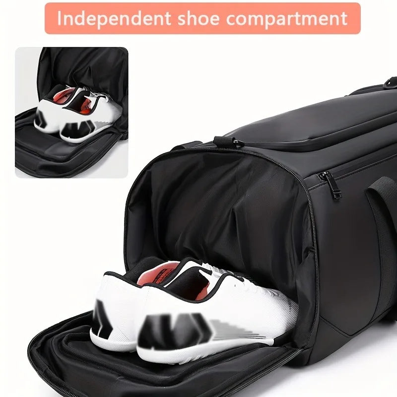 Mala de Viagem de Grande Capacidade em Tecido Oxford Resistente – Bolsa de Ginástica Espaçosa e Estilosa com Vários Compartimentos Práticos

Viaje com estilo e praticidade usando esta mala de viagem feita em tecido Oxfo