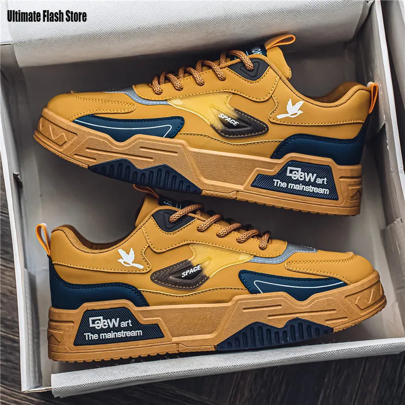 Tênis Casuais Esportivos em Couro – Estilo Baixo para Outono 2025 | Tendência de Moda para Corrida e Skate Masculino | Perfeito para Atividades ao Ar Livre

Descubra o equilíbrio ideal entre conforto, estilo e performanc