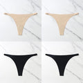 Pack com 4 Calcinhas Sexy em Seda Gelada – Estilo Tanga sem Costuras
Sinta o conforto e a sensualidade todos os dias com este conjunto de 4 calcinhas ultra suaves. Feitas em seda gelada de alta qualidade, estas tangas ofer