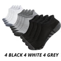 Meias de Ginástica Masculinas para Exterior 6/12 Pares — Alta Qualidade, Confortáveis e Macias, com Sola Antiderrapante, Tamanho Grande, Novo Estilo