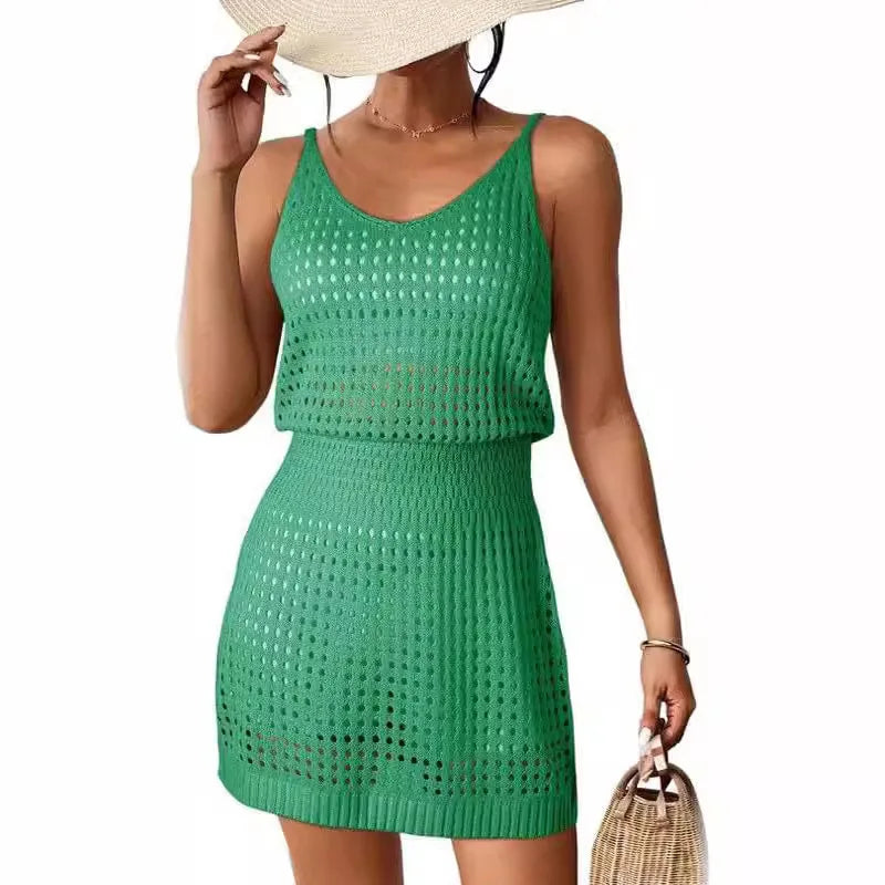 Conjunto de Maiô em Crochê Vazado – Verão 2025 | Estilo Boho & Casual Chic
Destaque-se neste verão com o nosso Conjunto de Maiô em Crochê Hollow, uma peça irresistível que combina conforto, charme e um toque artesan