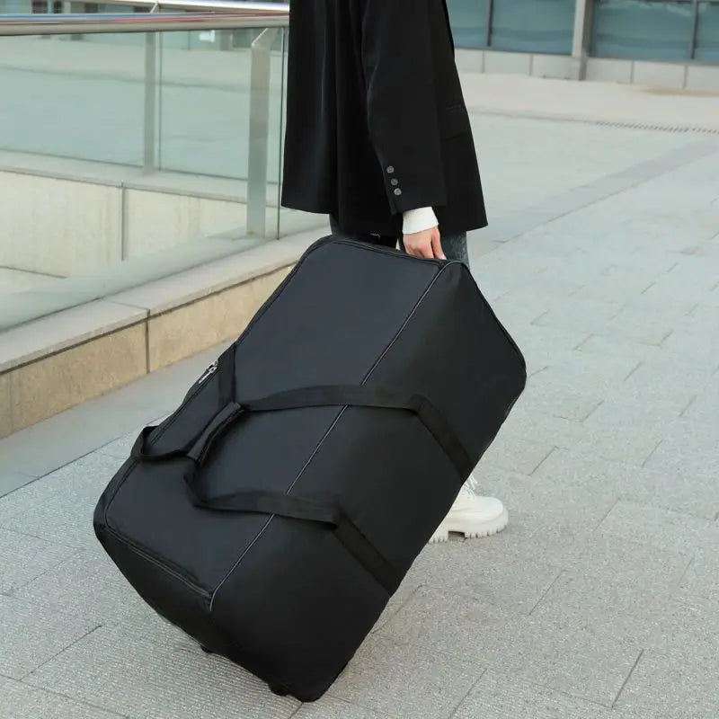 Bolsas Dobráveis com Rodas para Armazenamento de Bagagem – Grande Capacidade, Expansível e Fácil de Transportar

Descubra a praticidade destas bolsas dobráveis com rodas, ideais para transportar a sua bagagem de mão co