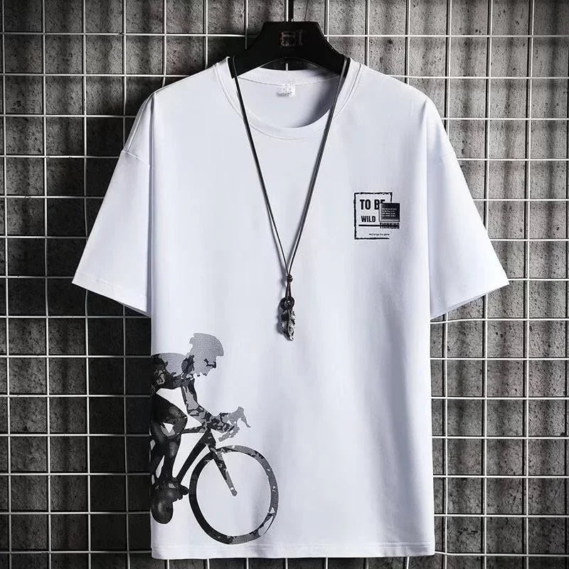 Conjunto Casual Masculino 2 Peças – Camiseta Manga Curta em Seda de Gelo com Estampa Gradient + Shorts Esportivo de Verão

Desfrute do máximo conforto e estilo neste verão com o nosso conjunto masculino casual. A camise